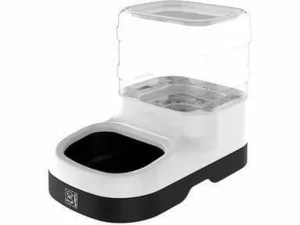 1-NILE FOOD DISPENSER - OPEN WHITE & TRANSPARENT