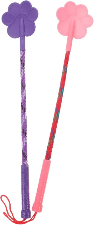 2pcs Dog Training Tool Supplies Small Dog Toys Lure Stick for Dogs Targeting Stick Cat Training Clicker Toy Tools Pet Training Stick Dog Stuff Puppy Dog Trainer