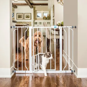 44” Extra Wide Walk-Thru Pet Gate