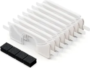 8 Packs Replacement Filters and 8 Packs Sponges for 123oz/3.5L Wireless Cat Water Fountain Q108