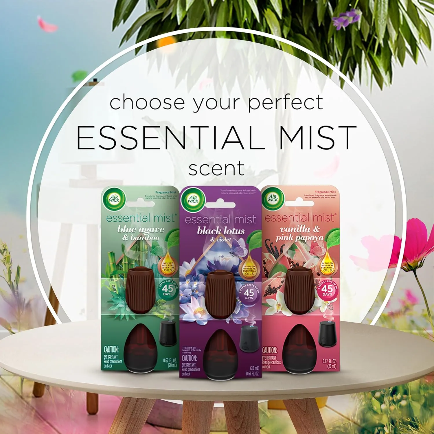 Air Wick Essential Mist Twin Refill Calming Sea Spray & Breeze 2 ct.