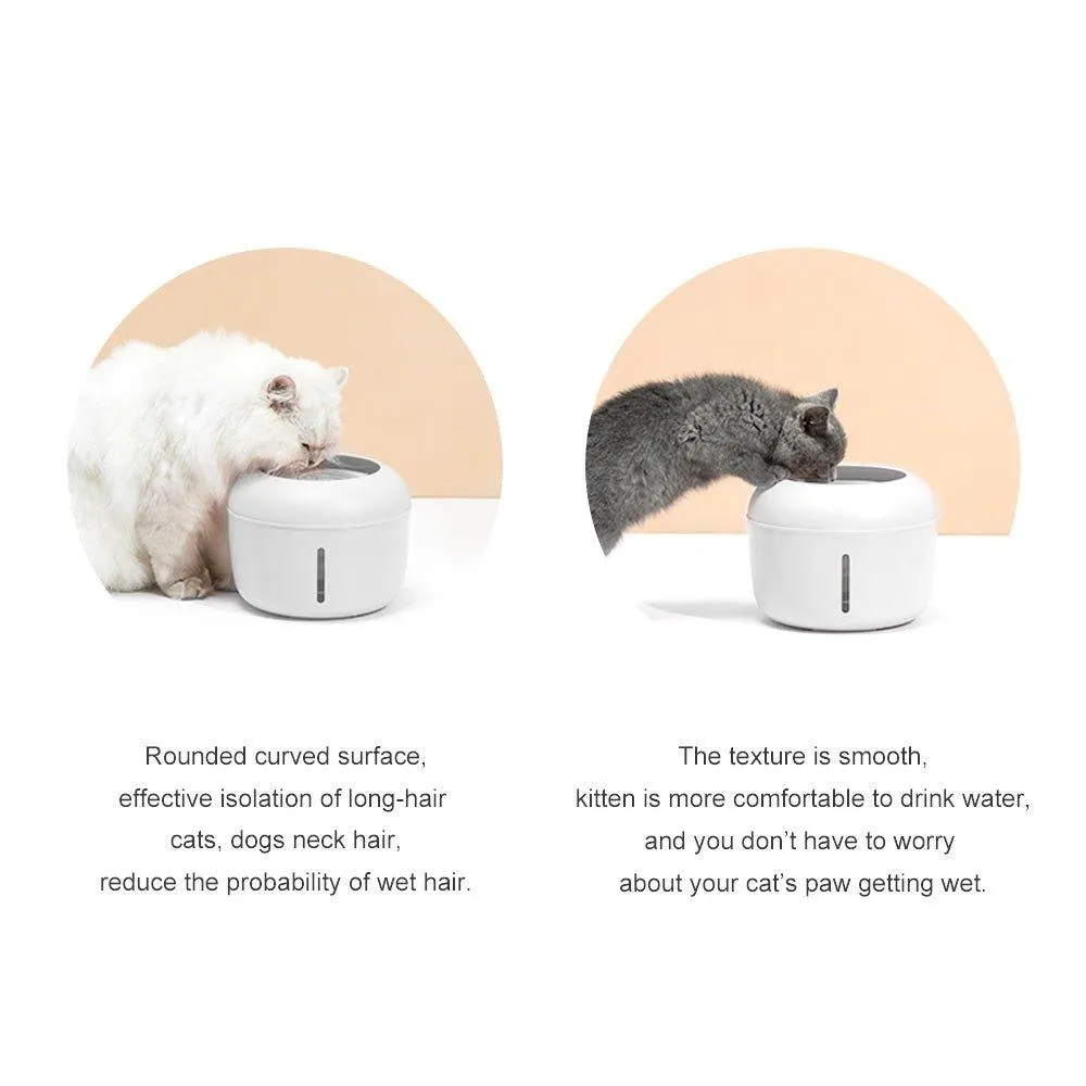 AllPetSolutions Pet Cat / Dog Water Drinking Fountain 2.5L