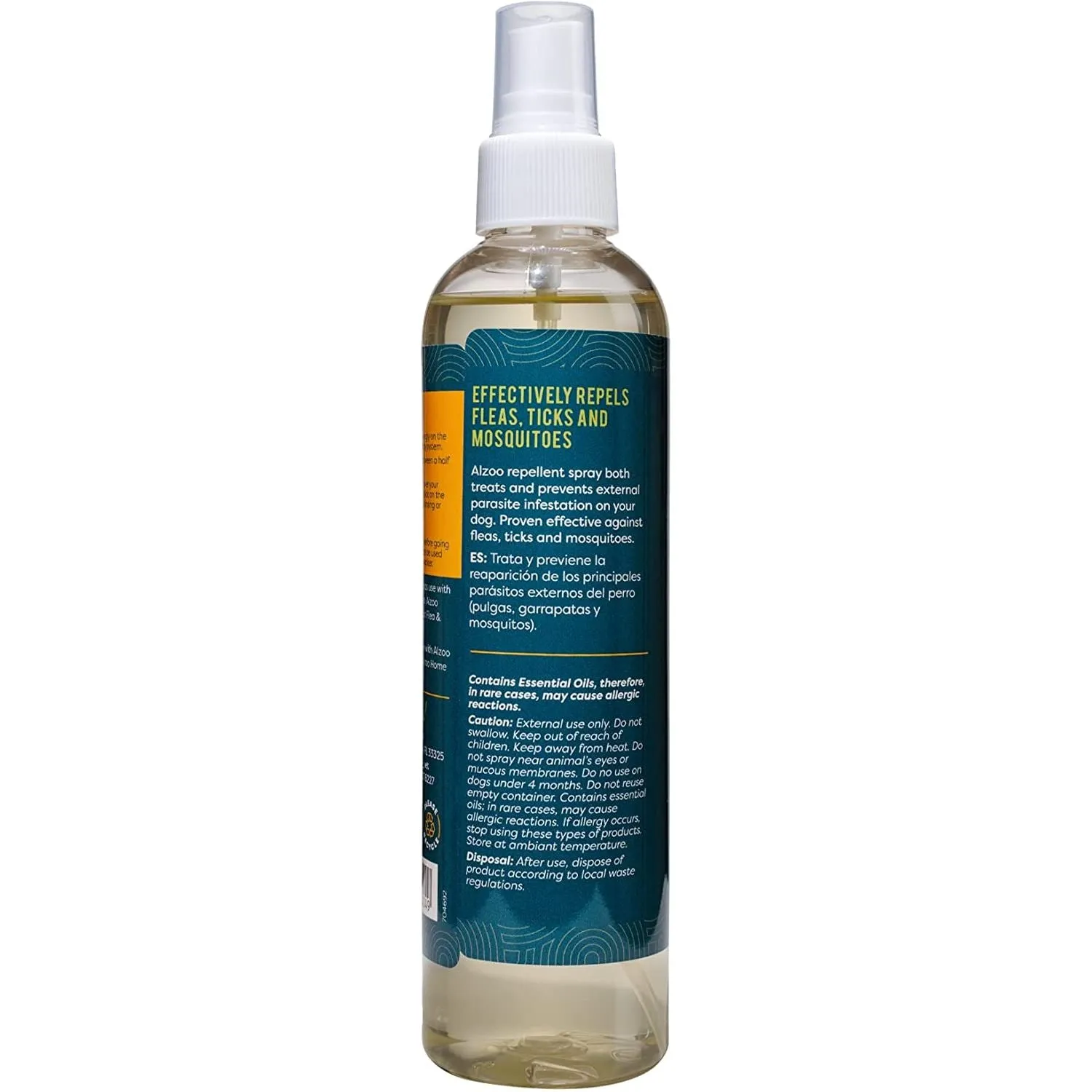 ALZOO Flea & Tick Repellent Spray for Dogs 8 oz.