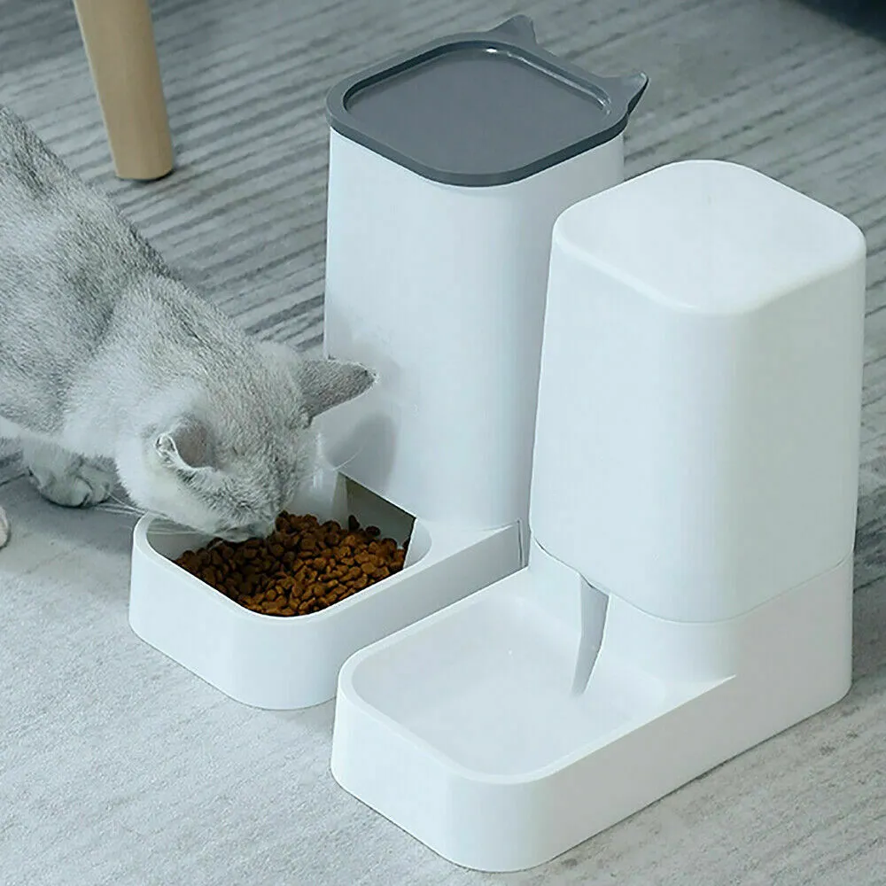 Automatic Pet Feeder and Water Dispenser