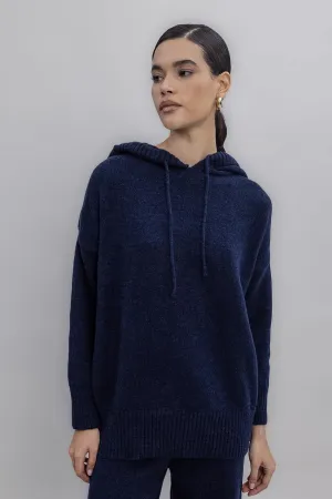 BSL Women Hooded Long Knit Pullover - Texarkana