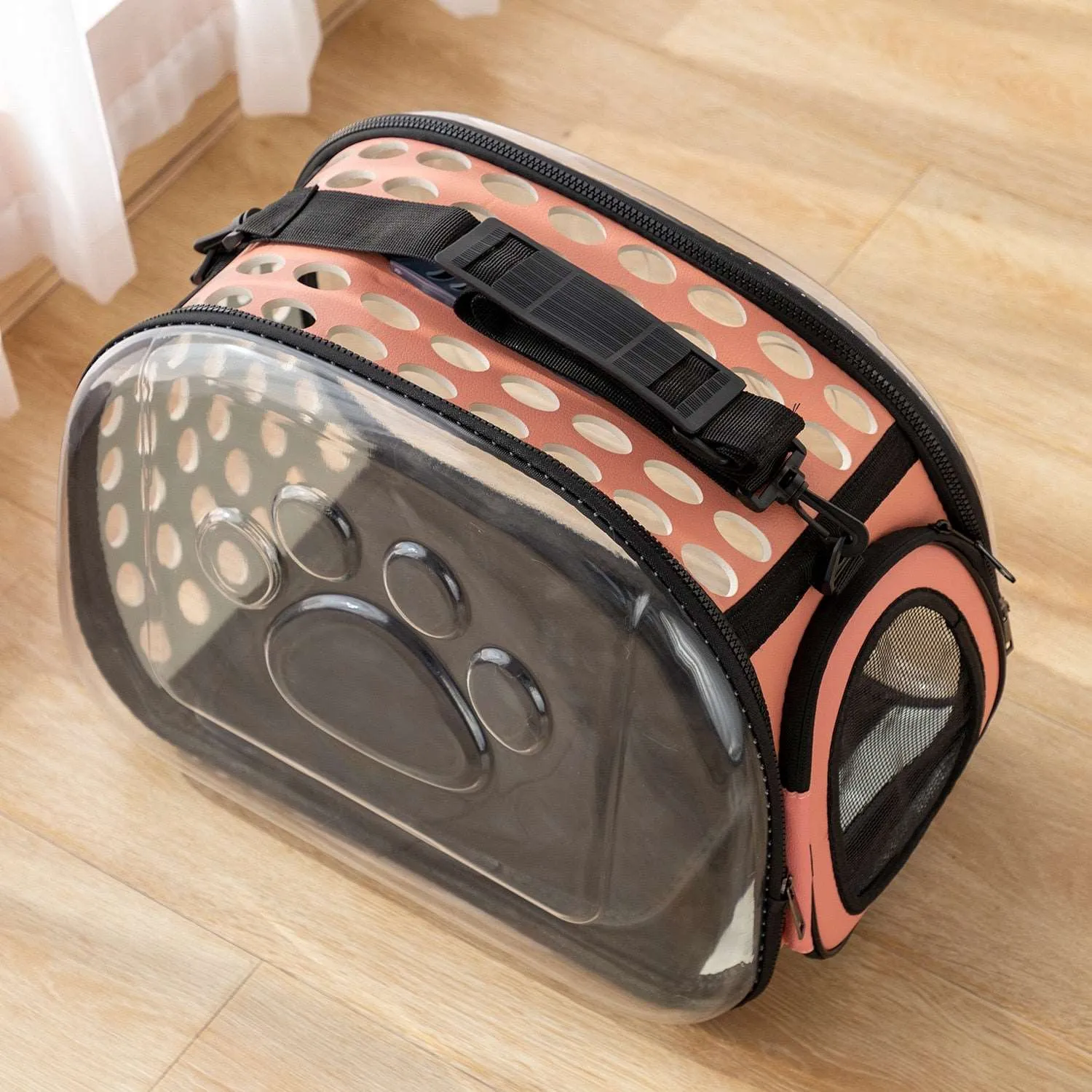 Cat Space Capsule Transparent Carrier Backpack