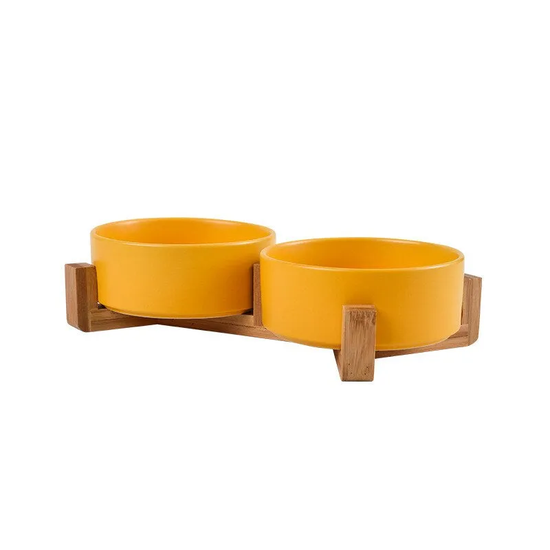 Ceramic Cat Feeding Bowls