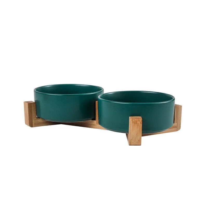 Ceramic Cat Feeding Bowls