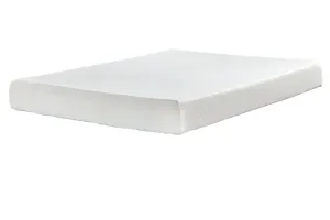 Chime 8 Inch Memory Foam White Queen Mattress in a Box