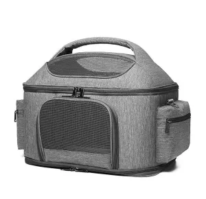 Collapsible Soft Sided Cat Carrying Travel Bag