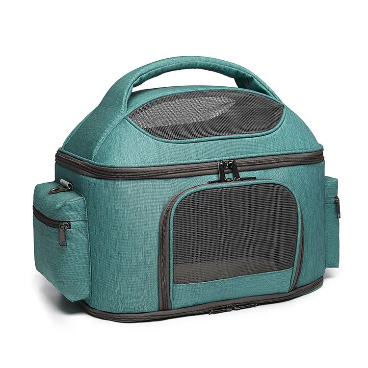 Collapsible Soft Sided Cat Carrying Travel Bag