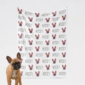 Custom Pet Photo Blanket