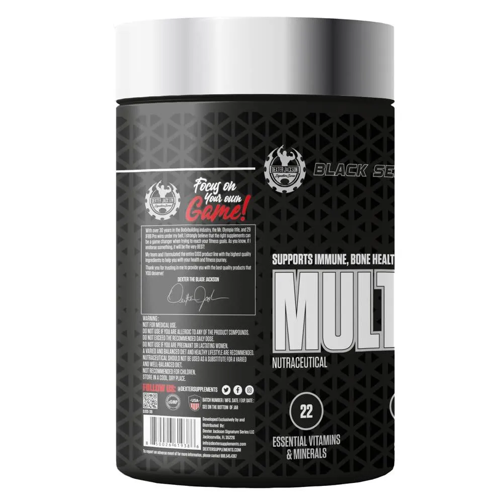 Dexter Jackson Black Series Multivitamin