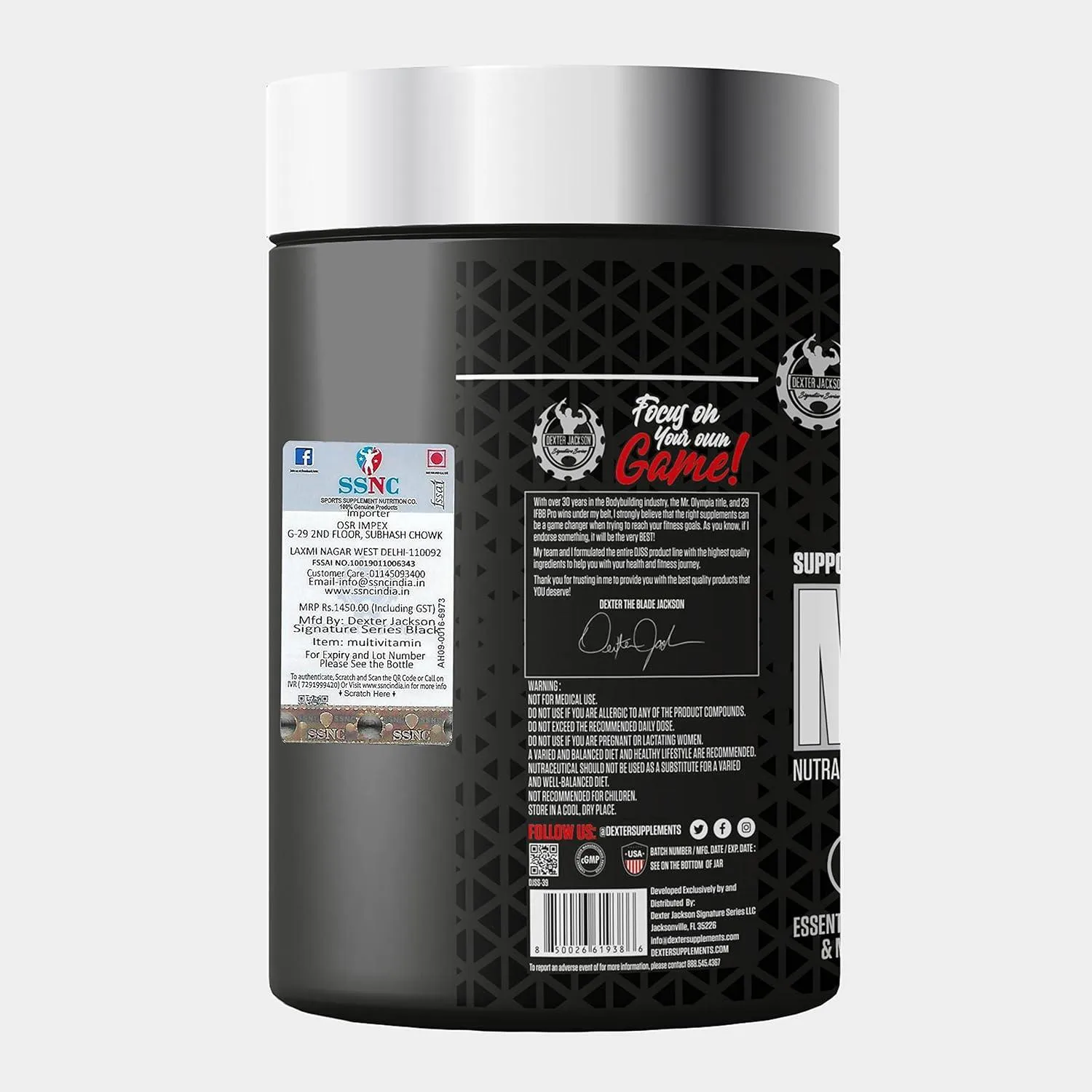 Dexter Jackson Black Series Multivitamin