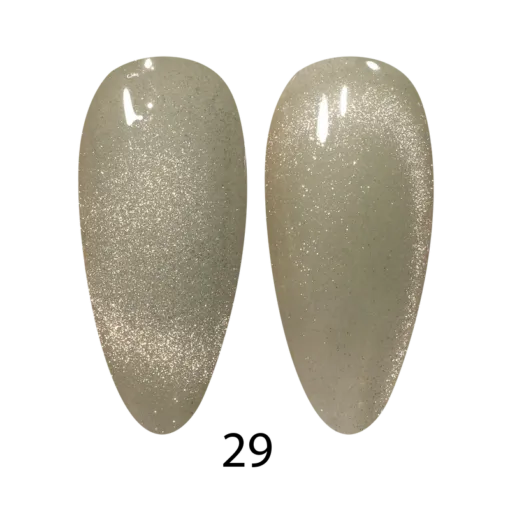 DND DC Creamy Nude 9D Cat Eye - 29 Misty Moss