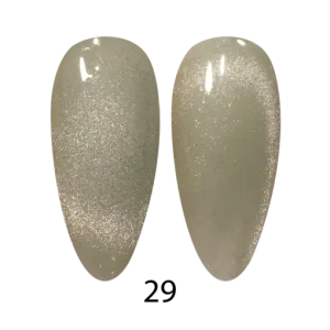 DND DC Creamy Nude 9D Cat Eye - 29 Misty Moss