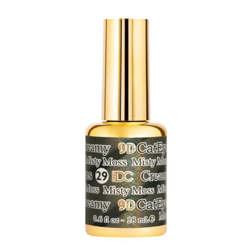DND DC Creamy Nude 9D Cat Eye - 29 Misty Moss