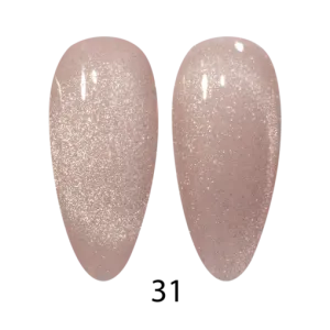 DND DC Creamy Nude 9D Cat Eye - 31 Fossil Ice