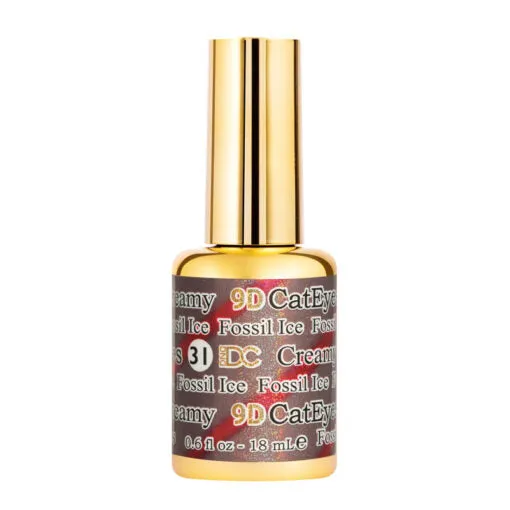 DND DC Creamy Nude 9D Cat Eye - 31 Fossil Ice