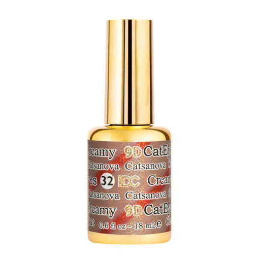 DND DC Creamy Nude 9D Cat Eye - 32 Catsanova