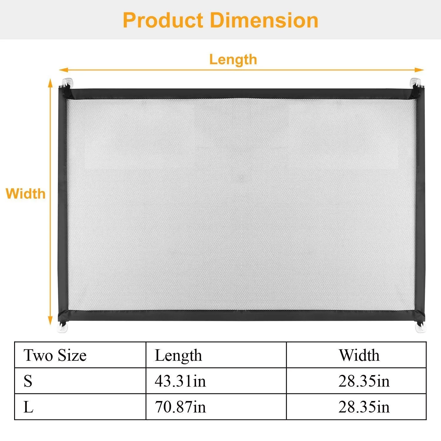 Dog Gate Pet Baby Safety Guard