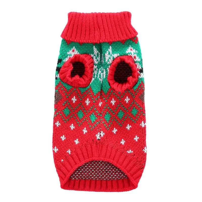 Dog Knitted Christmas Sweater