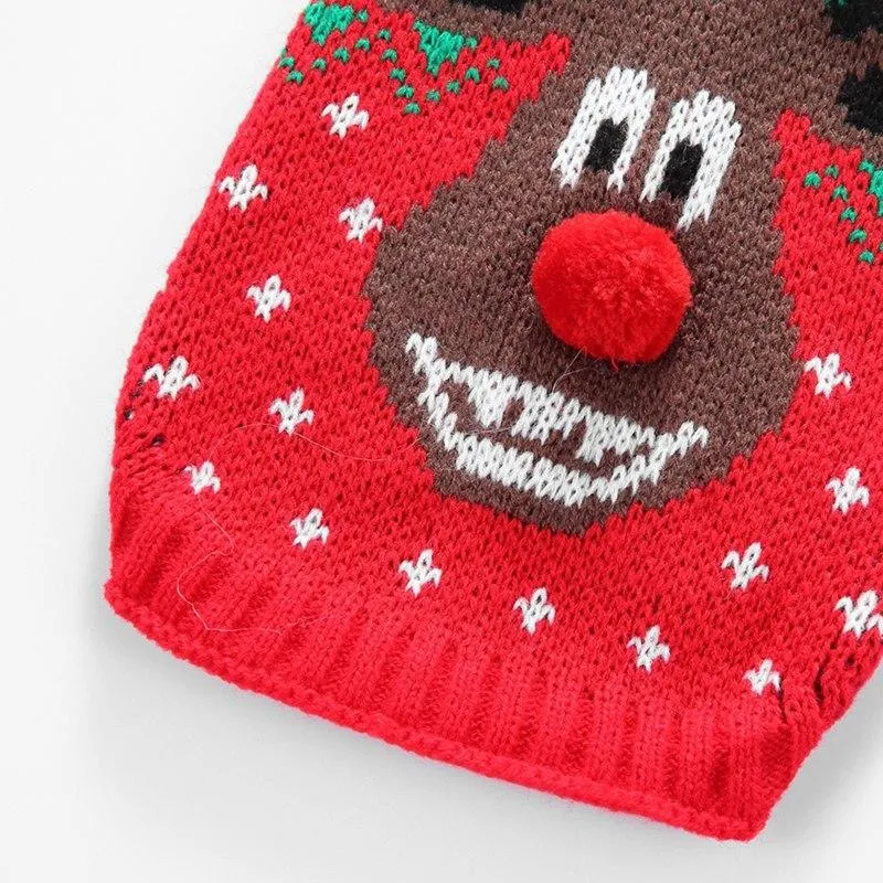 Dog Knitted Christmas Sweater