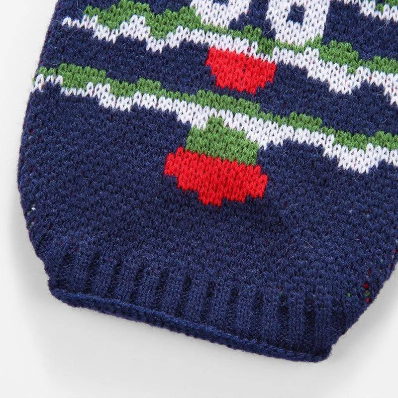 Dog Knitted Christmas Sweater