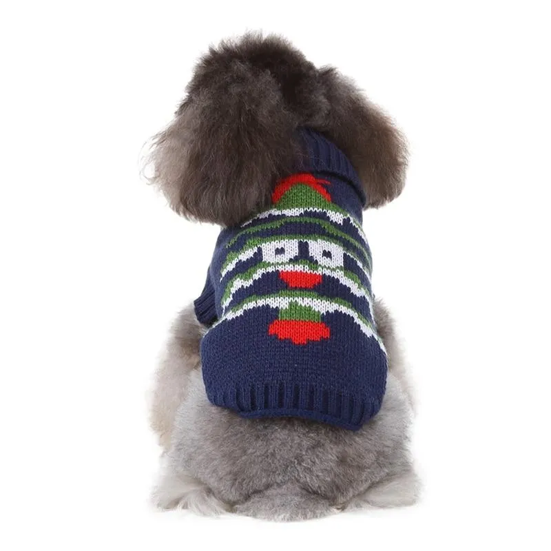 Dog Knitted Christmas Sweater