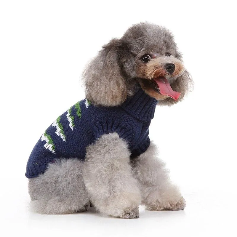Dog Knitted Christmas Sweater