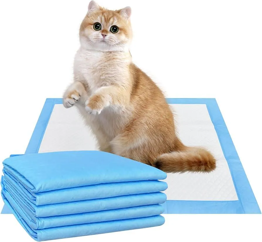 Dog Training Pads Puppy Pee Pads Leak-Proof Potty Pads for Dogs, Puppies, Cats, Rabbits, Quick Absorb Disposable Pet Training Pads for Housetraining (60 * 40cm)