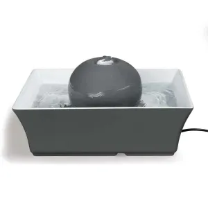 Drinkwell Seascape Pet Fountain 70oz Grey