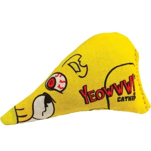 Ducky World Yeowww! Chubby Mouse Plush Catnip Cat Toy