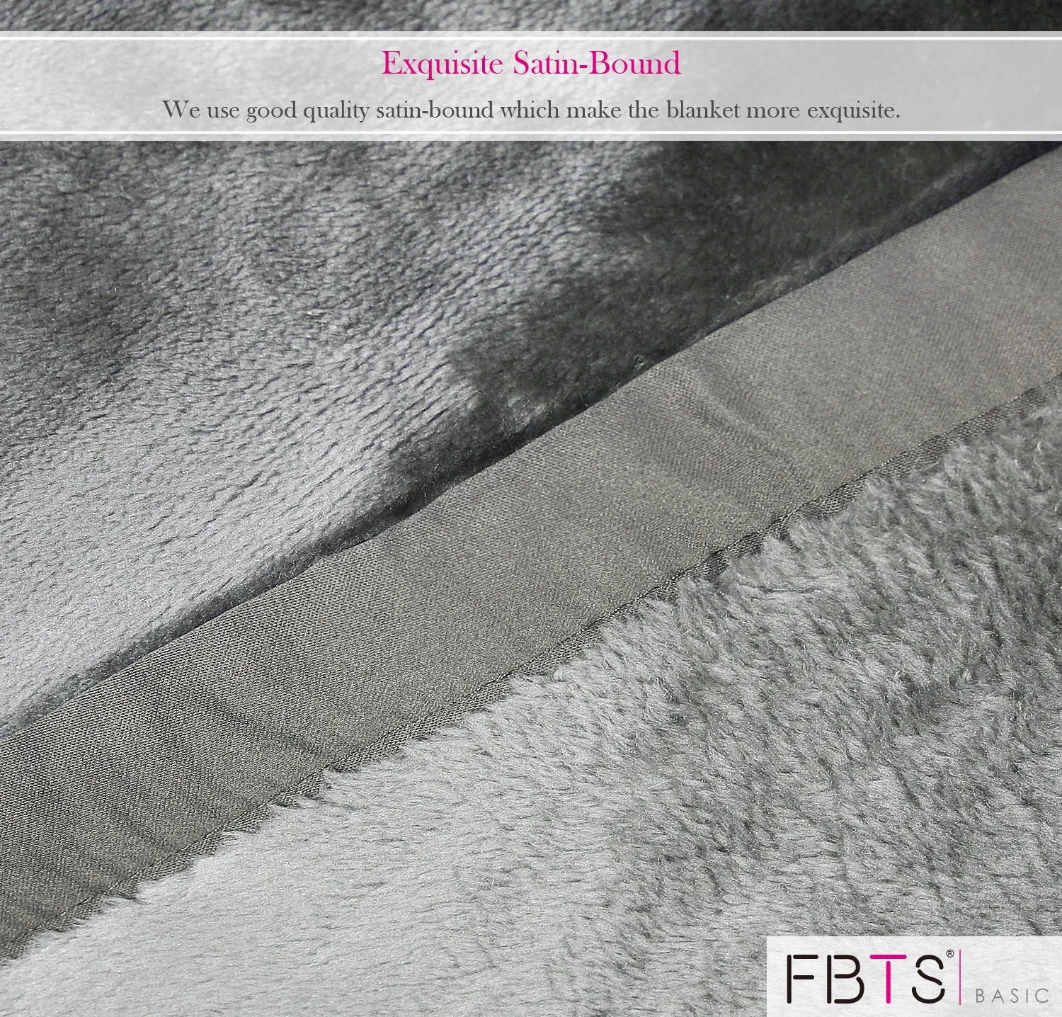 Flannel Fleece Blanket Grey Lightweight Cozy Plush Microfiber Flannel Blanket
