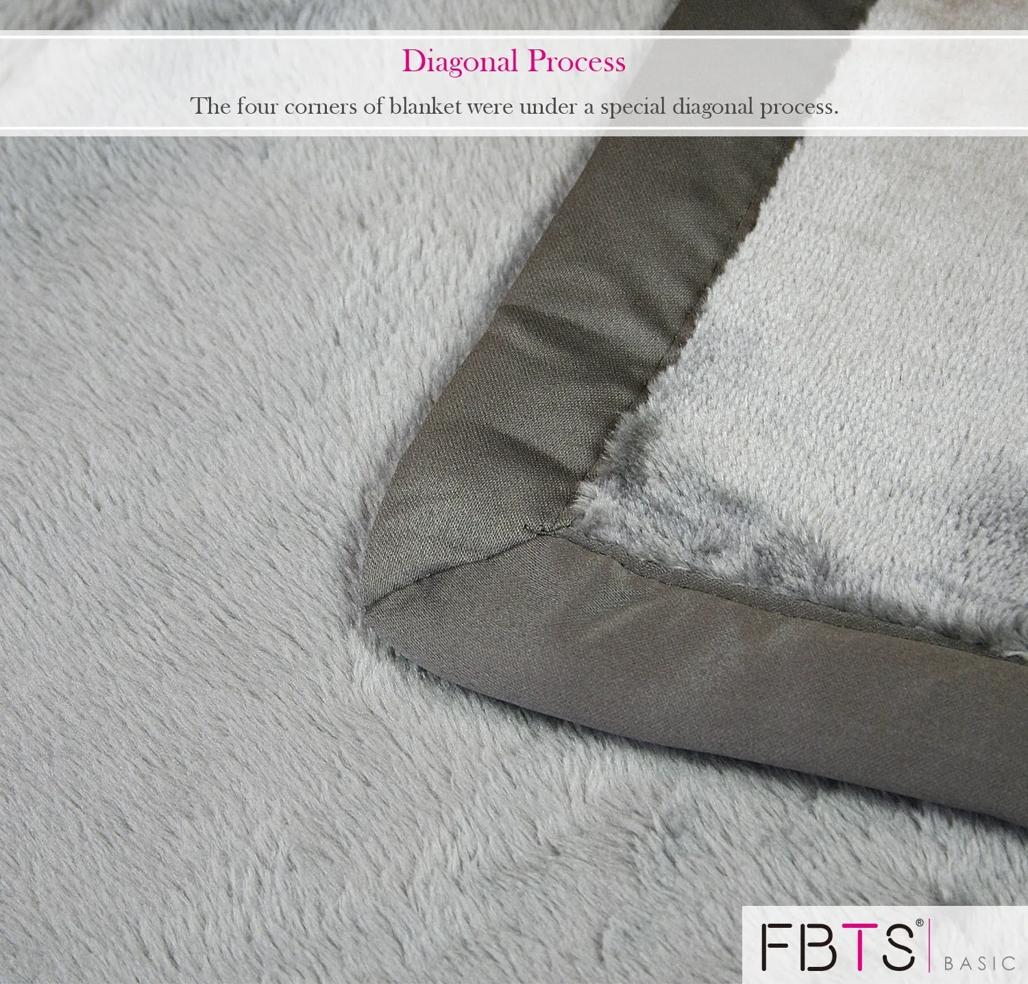 Flannel Fleece Blanket Grey Lightweight Cozy Plush Microfiber Flannel Blanket