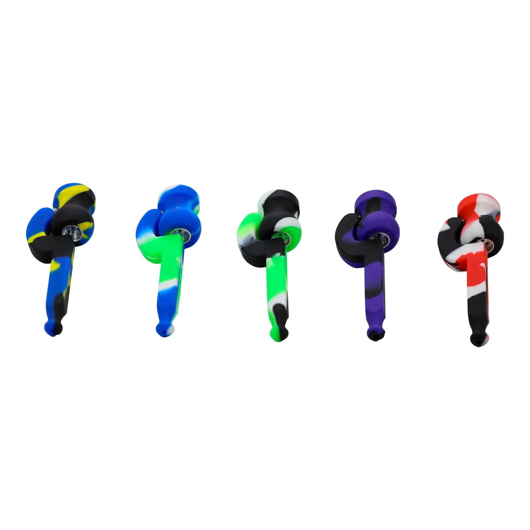 Foldable Silicone Hand Pipe - 5in