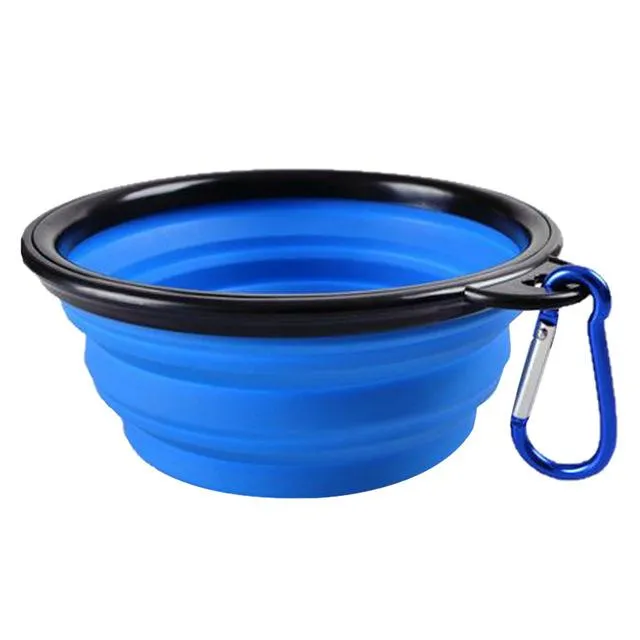 Foldable Travel Doggie Bowl