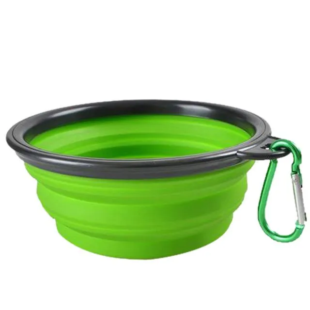 Foldable Travel Doggie Bowl