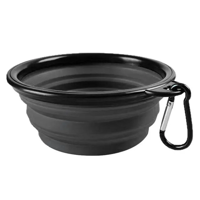 Foldable Travel Doggie Bowl