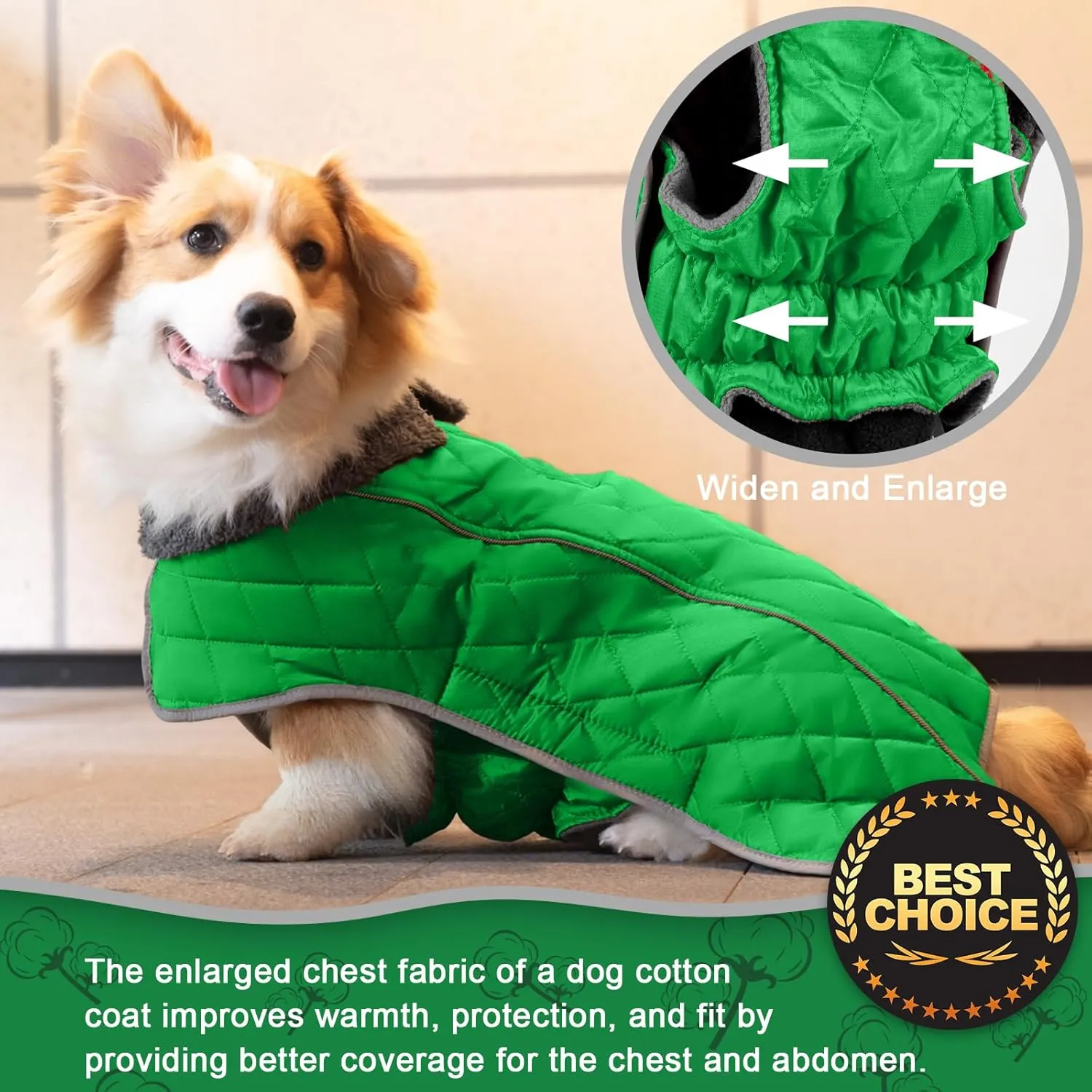 Fragralley Dog Coat, Waterproof Windproof Dog Winter Coat, Reflective Dog Cold Weather Coats with Harness Hole, Dog Warm Fleece Jacket Vest for Small Medium Large Puppy Clothes, Ideal Dog Gifts
