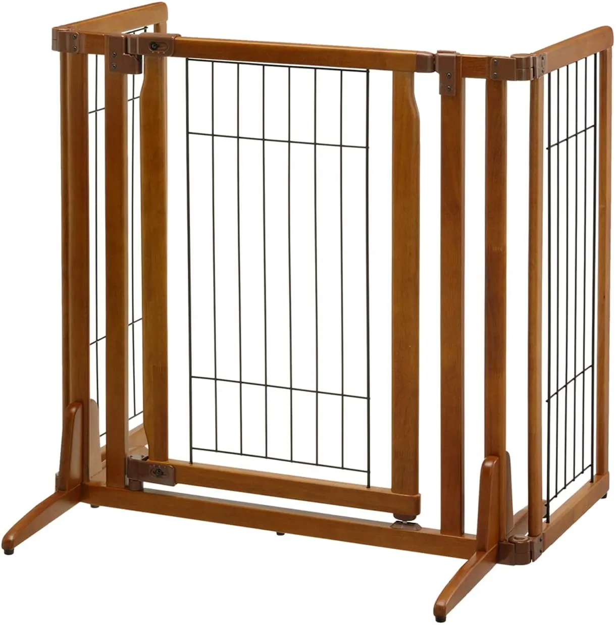 Freestanding Pet Gate with Door - Premium Plus - Richell