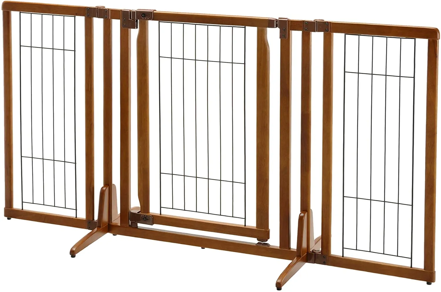 Freestanding Pet Gate with Door - Premium Plus - Richell