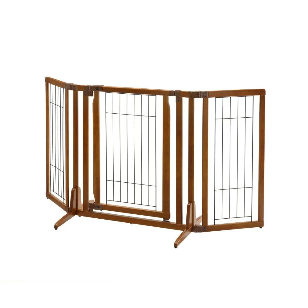 Freestanding Pet Gate with Door - Premium Plus - Richell