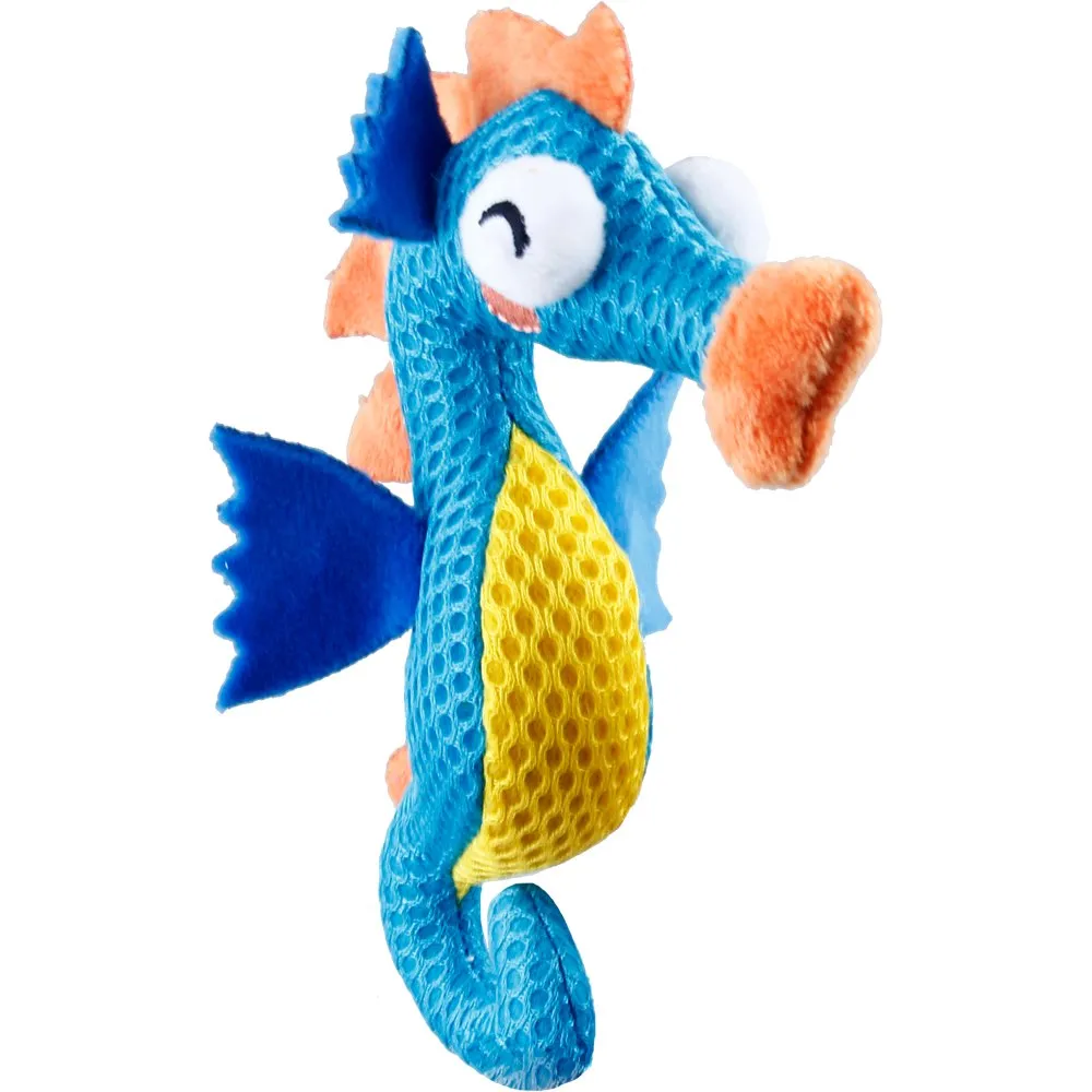 GiGwi Dental Mesh Catnip Cat Toy (Seahorse)