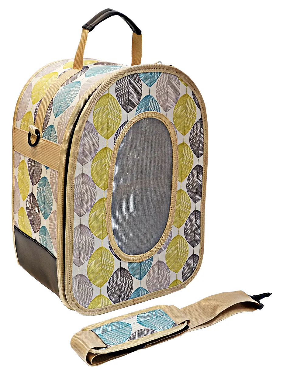 HB1506S TAN - Small Soft Sided Travel Carrier - The Voyager