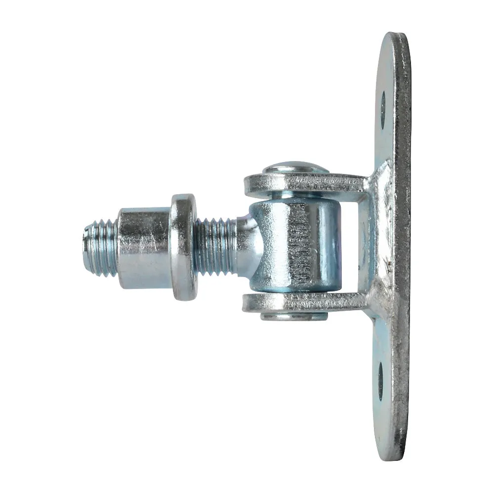 HI/70 Adjustable Gate Hinge M16 With Nut On Back Plate 115mm x 40mm