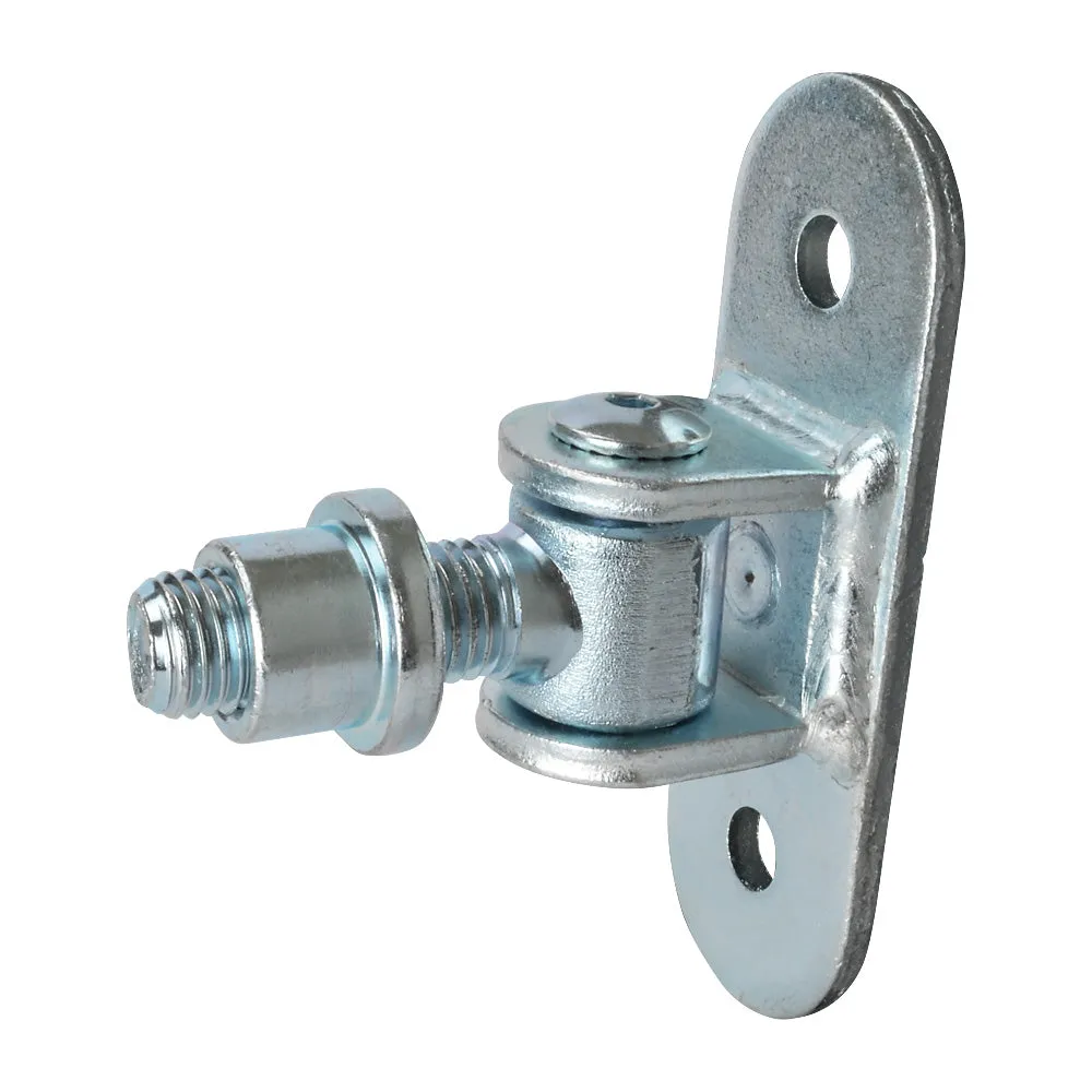 HI/70 Adjustable Gate Hinge M16 With Nut On Back Plate 115mm x 40mm