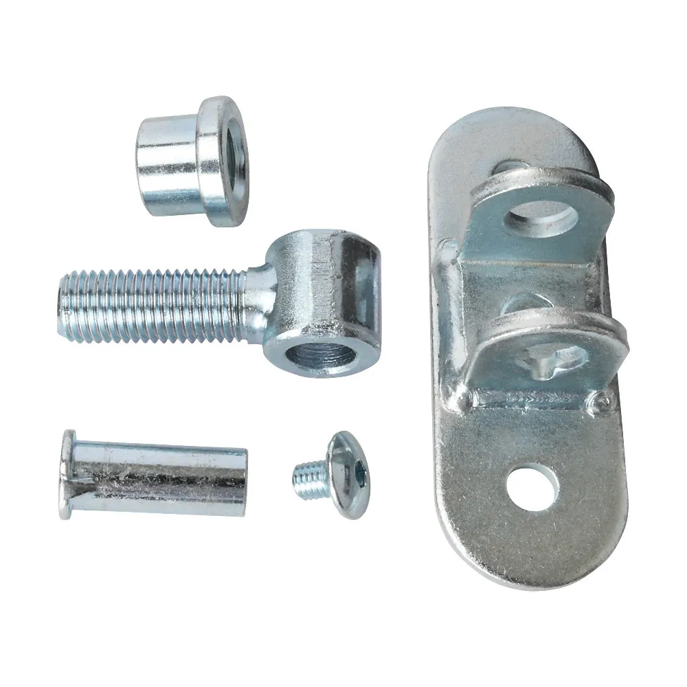 HI/70 Adjustable Gate Hinge M16 With Nut On Back Plate 115mm x 40mm