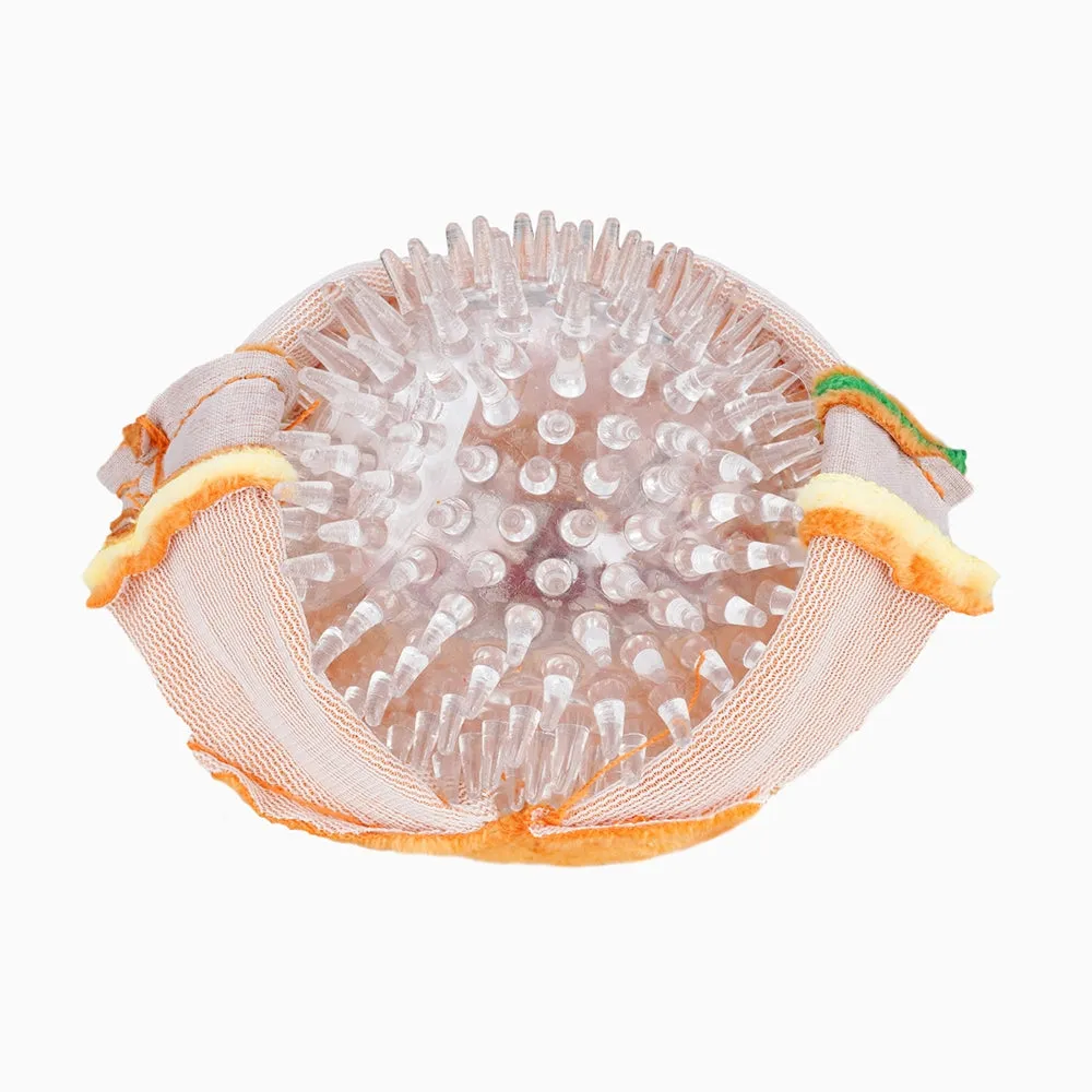 Hugsmart Pet - Food Party | Hamburger - Dog Ball Toy