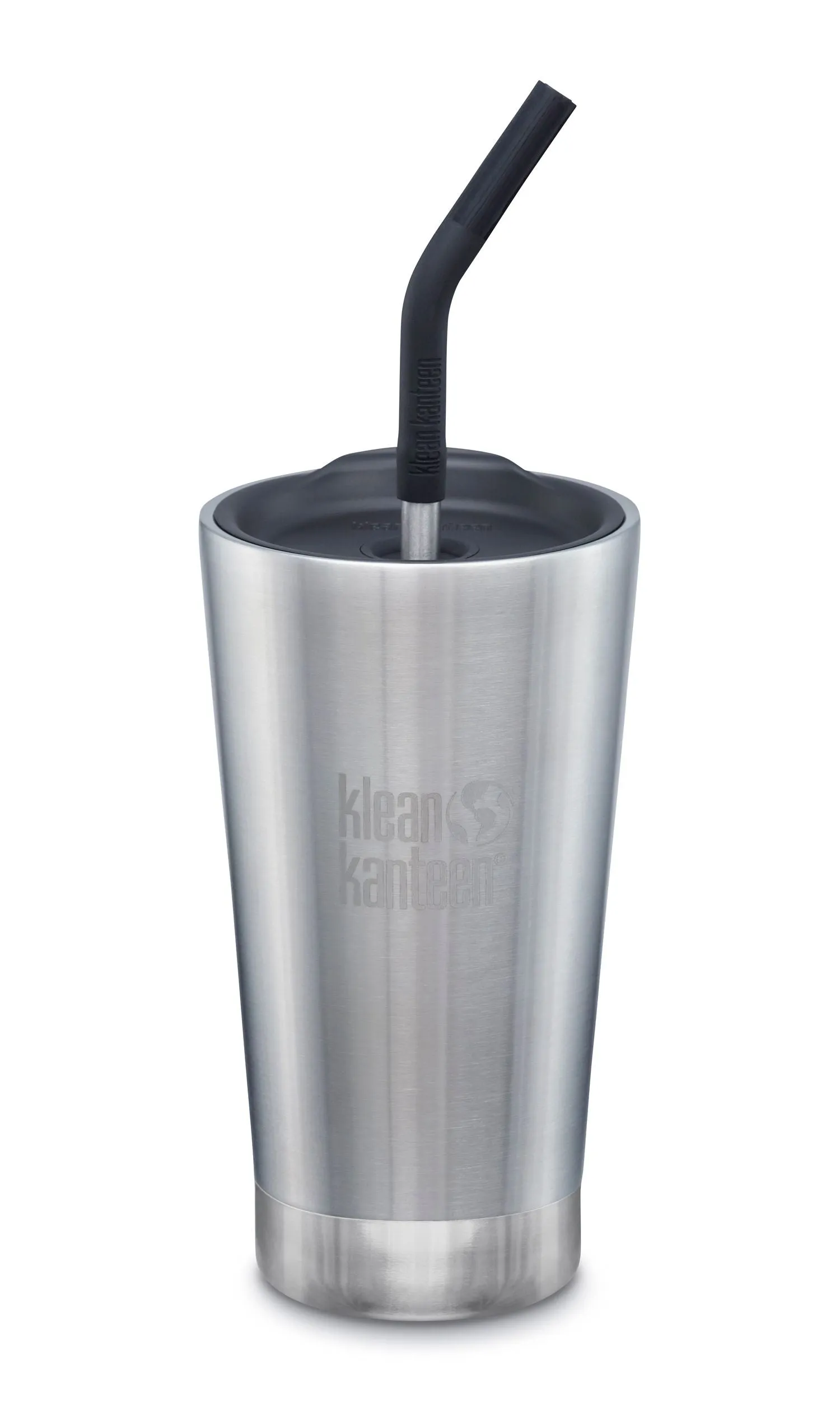 Insulated 16oz Tumbler - Brushed Stainless